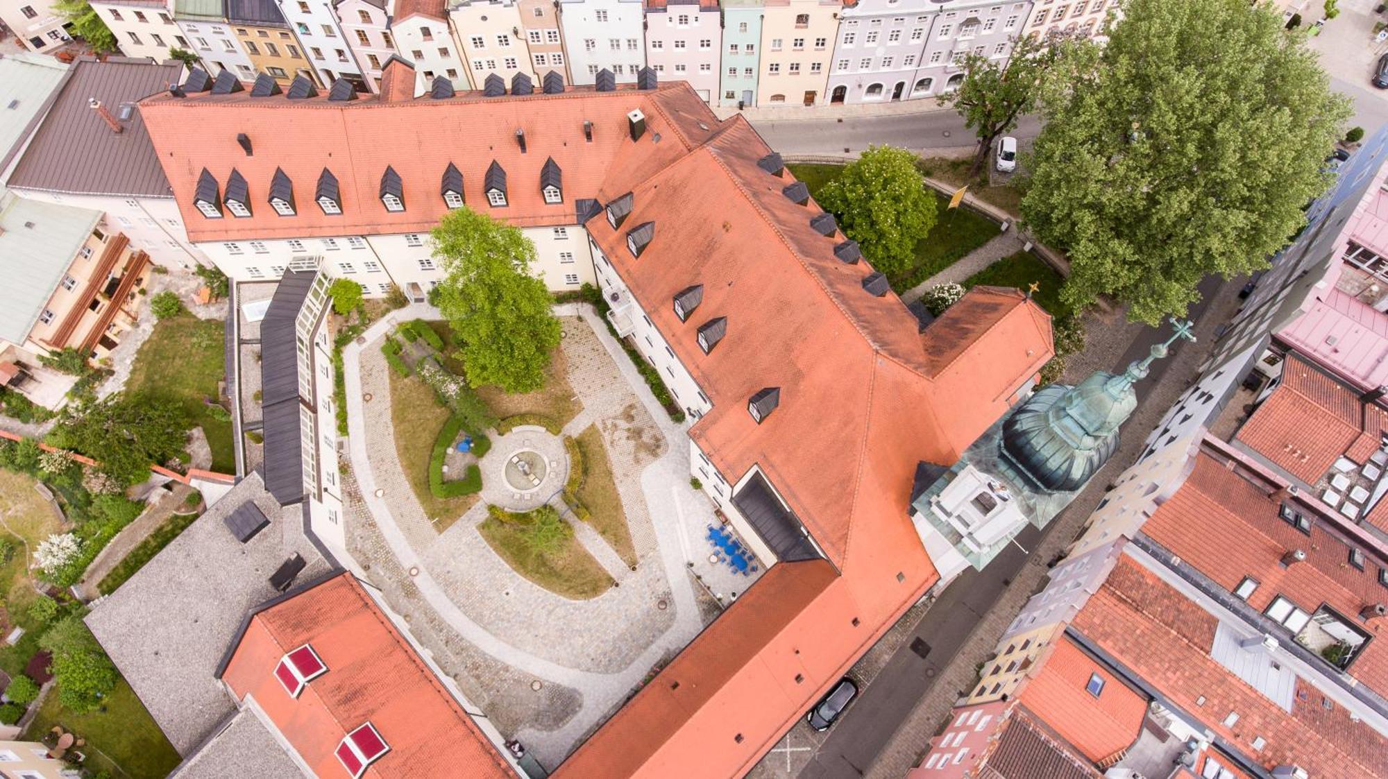 Hotel Haus Der Begegnung Heilig Geist Burghausen Exteriér fotografie